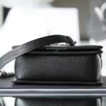 CHANEL Le Boy Black Small - οικονομική πολυτελής τσάντα αντίγραφο