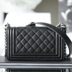 CHANEL Le Boy Black Small - τσάντα superclone υψηλής ποιότητας