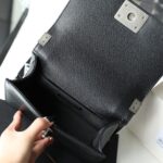 CHANEL Le Boy Black Small - τσάντα superclone υψηλής ποιότητας