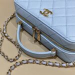 CHANEL 22 Camera Bag Blue - high-quality designer bag dupe