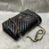 CHANEL Classic Flap 25cm V Black - high-quality designer bag dupe