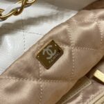 CHANEL 22 Small Handbag White - affordable luxury replica bag
