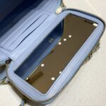 CHANEL 22S Handle Box Bag Blue - top-grade luxury bag dupe