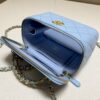 CHANEL 22S Handle Box Bag Blue - top-grade luxury bag dupe