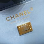 Τσάντα CHANEL 22S Hubo Ανοιχτό Μπλε - τσάντα σχεδιαστή υψηλής ποιότητας αντίγραφο