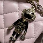 CHANEL CF 20 cm Lion Pink - top-grade luxury bag dupe