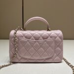 CHANEL CF 20 cm Lion Pink - top-grade luxury bag dupe