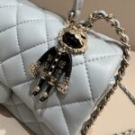 20220820_i1661007903_1312_2.jpg CHANEL CF 20 cm Leijonanharmaa - korkealaatuinen designer-laukun jäljitelmä