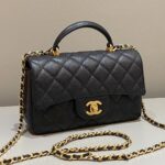 CHANEL CF Handle Black - high-quality designer bag dupe