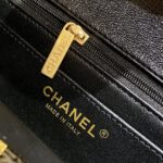 CHANEL CF 20 cm Handle Black