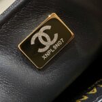 CHANEL CF 20 cm Handle Black - premium superclone handbag