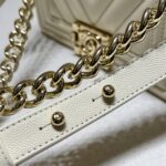 CHANEL Le Boy Small Ivory - premium superclone handbag