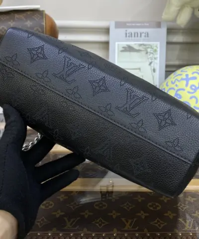 Fake Louis Vuitton Why Knot Black - top-grade luxury bag dupe