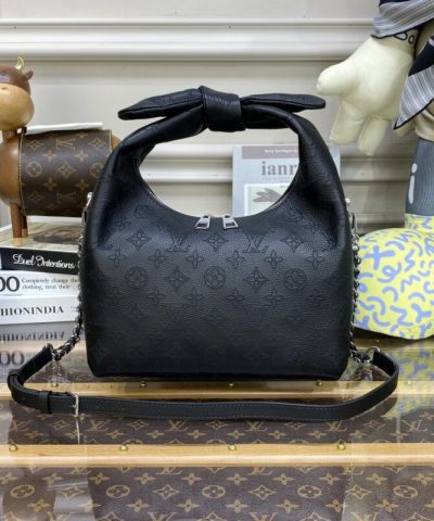 Fake Louis Vuitton Why Knot Black - 1:1 premium replica handbag