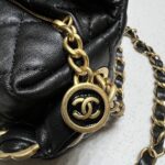 CHANEL Hobo Bag Black - top-grade luxury bag dupe
