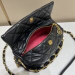 CHANEL Hobo Bag Black - top-grade luxury bag dupe