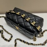 CHANEL Hobo Bag Black