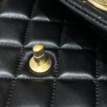 CHANEL Tofu Bag Black - top-grade luxury bag dupe