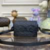 Replica Louis Vuitton Steamer Wearable Wallet Full Black - top-grade luxury bag dupe