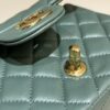 CHANEL Classic Flap 17cm Green - premium superclone handbag
