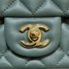 CHANEL Classic Flap 17cm Green - designer handbag clone