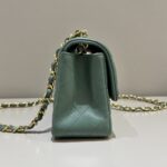 20221017_i1666021369_7174_2.jpg CHANEL Classic Flap 17cm Green - elite factory replica handbag