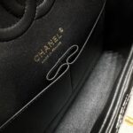 CHANEL Classic Flap 25cm Patent Black - 1:1 premium replica handbag