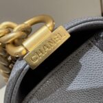 CHANEL Le Boy Large Grey - premium superclone handbag