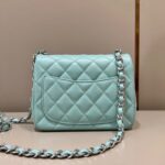CHANEL Classic Flap 17cm Tiffany - top-grade luxury bag dupe