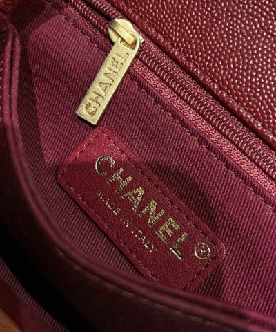 CHANEL 23P Coco Red - best quality fake designer bag