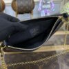 Fake Louis Vuitton Pallas Clutch Black - high-end replica designer purse