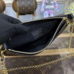 Replica Louis Vuitton Pallas Clutch Black