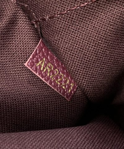 Replica Louis Vuitton Pallas Clutch Bordo - elite factory replica handbag