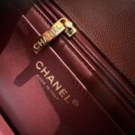 CHANEL Classic Flap 20cm Burgundy - 1:1 premium replica handbag