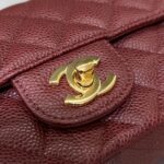 CHANEL Classic Flap 20cm Burgundy - high-end replica designer purse