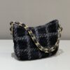 CHANEL 22k Woolen Hobo - premium superclone handbag