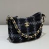 CHANEL 22k Woolen Hobo - top-grade luxury bag dupe