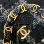 CHANEL 22k Woolen Hobo - elite factory replica handbag