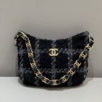 CHANEL 22k Woolen Hobo - 1:1 premium replica handbag