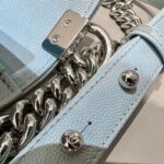 CHANEL Le Boy Light Blue - top-grade luxury bag dupe