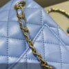 CHANEL Classic Flap 17cm Blue - high-end replica designer purse