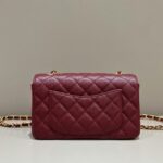 CHANEL Classic Flap 25cm Burgundy - premium superclone handbag