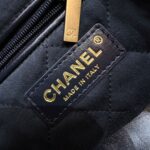 CHANEL 22 Small Handbag Dark Blue - top-grade luxury bag dupe