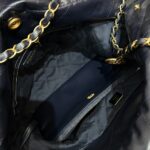 CHANEL 22 Small Handbag Dark Blue - 1:1 premium replica handbag