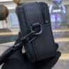 Fake Louis Vuitton Alpha Messenger Black - 1:1 premium replica handbag