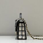 CHANEL 22K Postman Woolen Tofu Bag - top-grade luxury bag dupe