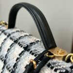 CHANEL 22K Postman Woolen Tofu Bag - premium superclone handbag