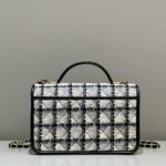 CHANEL 22K Postman Woolen Tofu Bag - 1:1 premium replica handbag