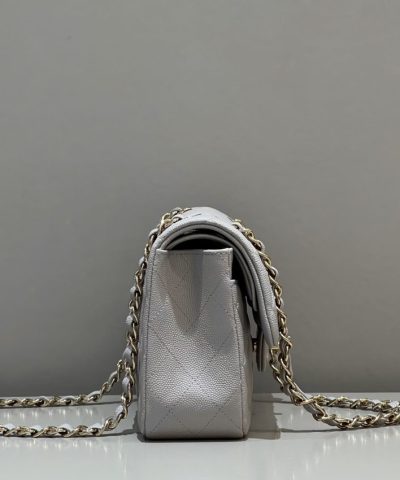 CHANEL Classic Flap 23cm Gray - best quality fake designer bag
