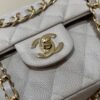CHANEL Classic Flap 23cm Gray - designer handbag clone